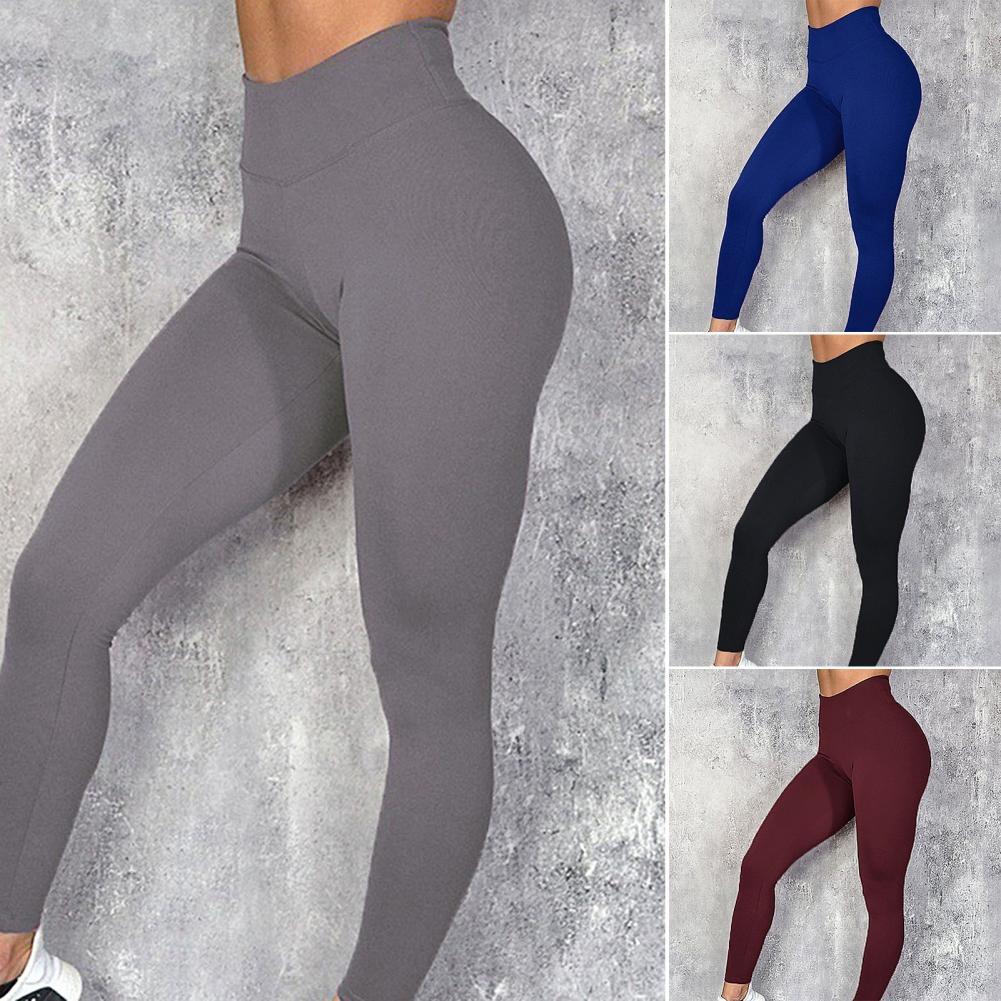 Women Yoga Pants High Waist Hip