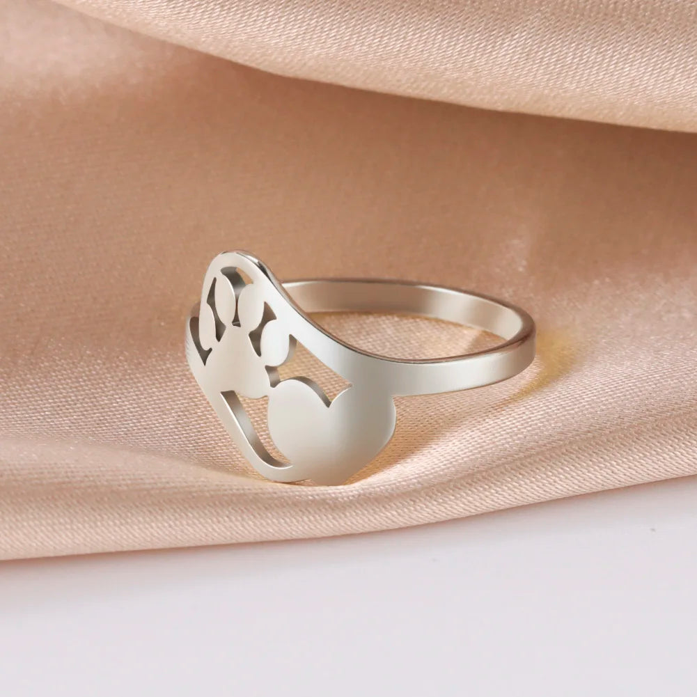 Stainless Steel Women's Ring