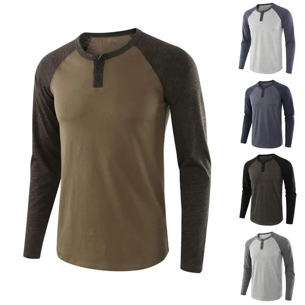 Casual Men's Long-sleeved