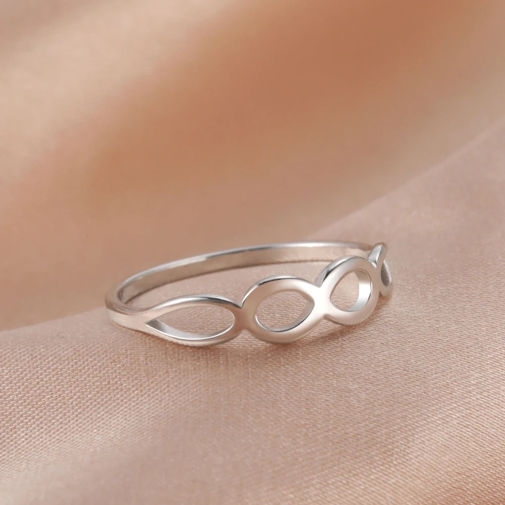 Stainless Steel Women's Ring