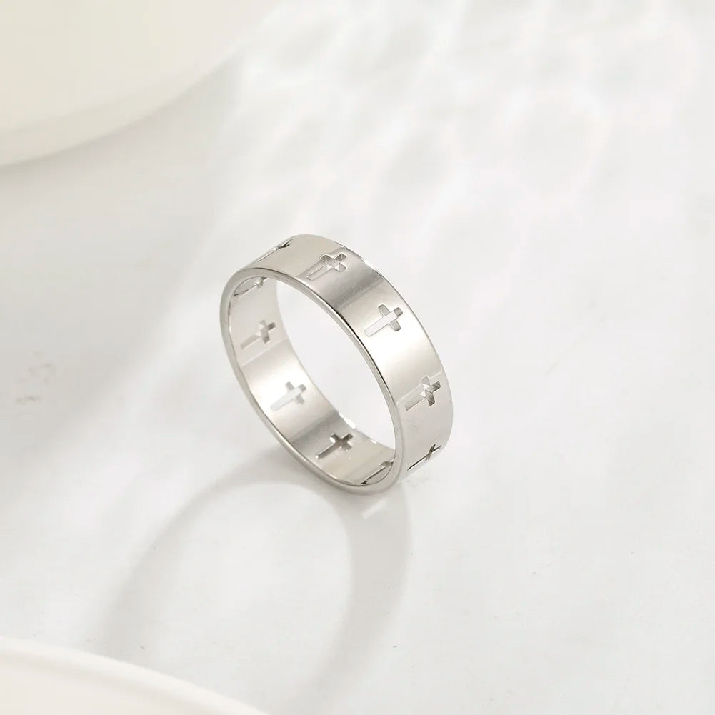 Stainless Steel Women's Ring