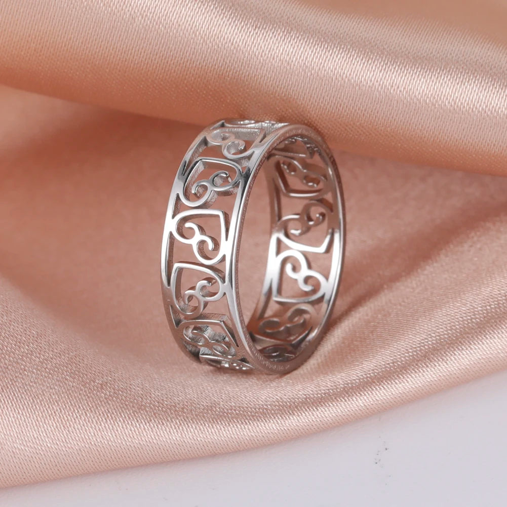 Stainless Steel Women's Ring