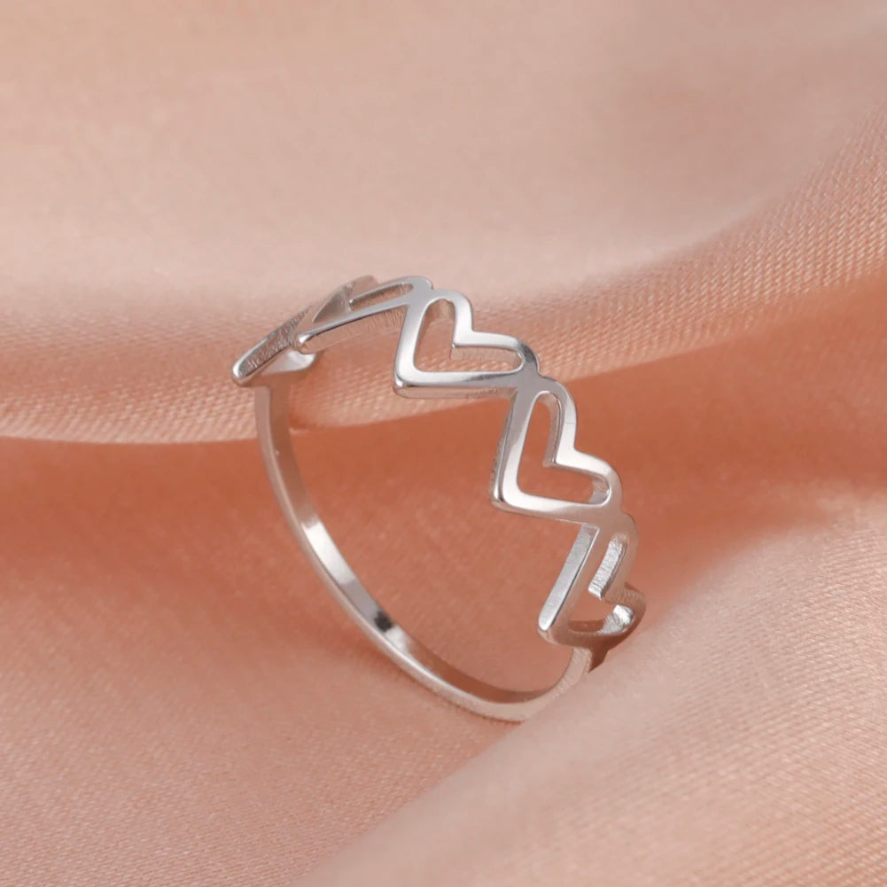 Stainless Steel Women's Ring