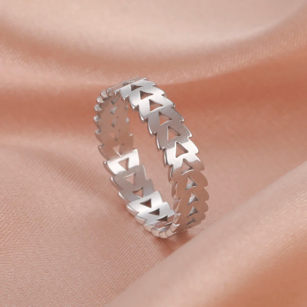 Stainless Steel Women's Ring