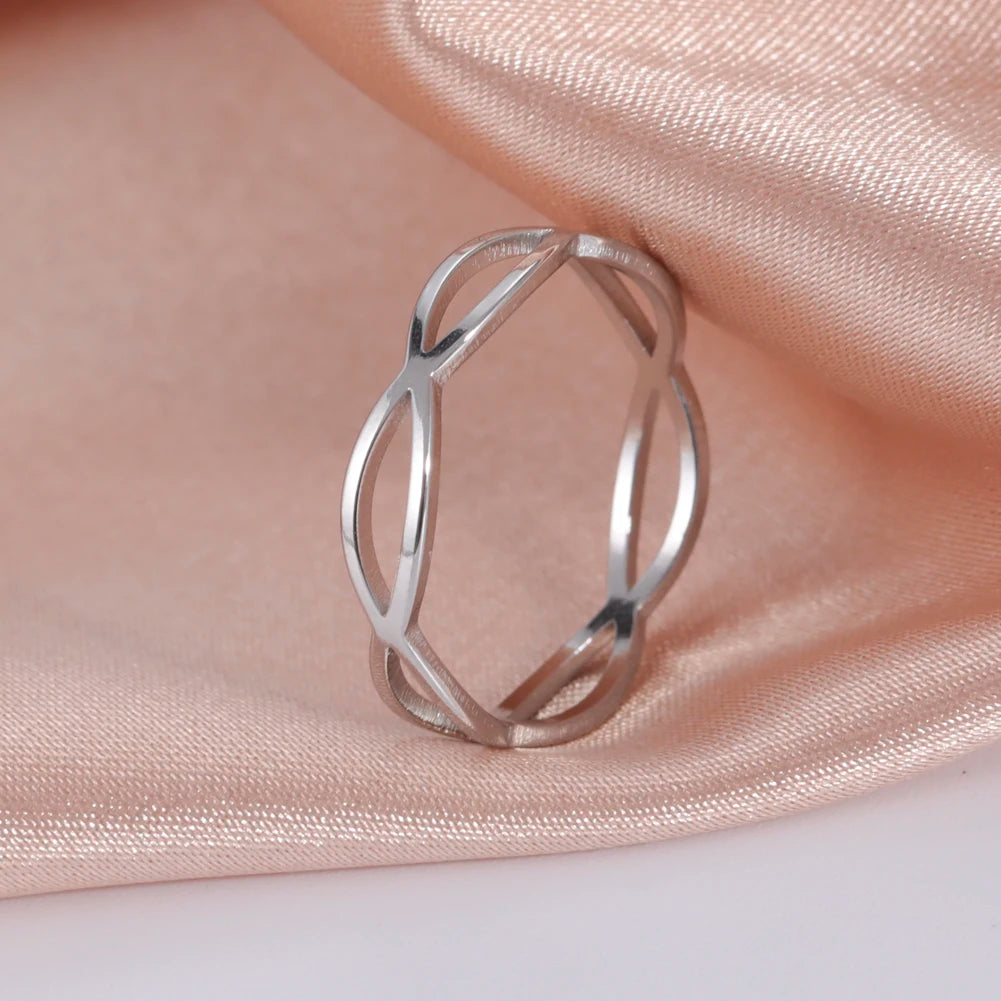 Stainless Steel Women's Ring