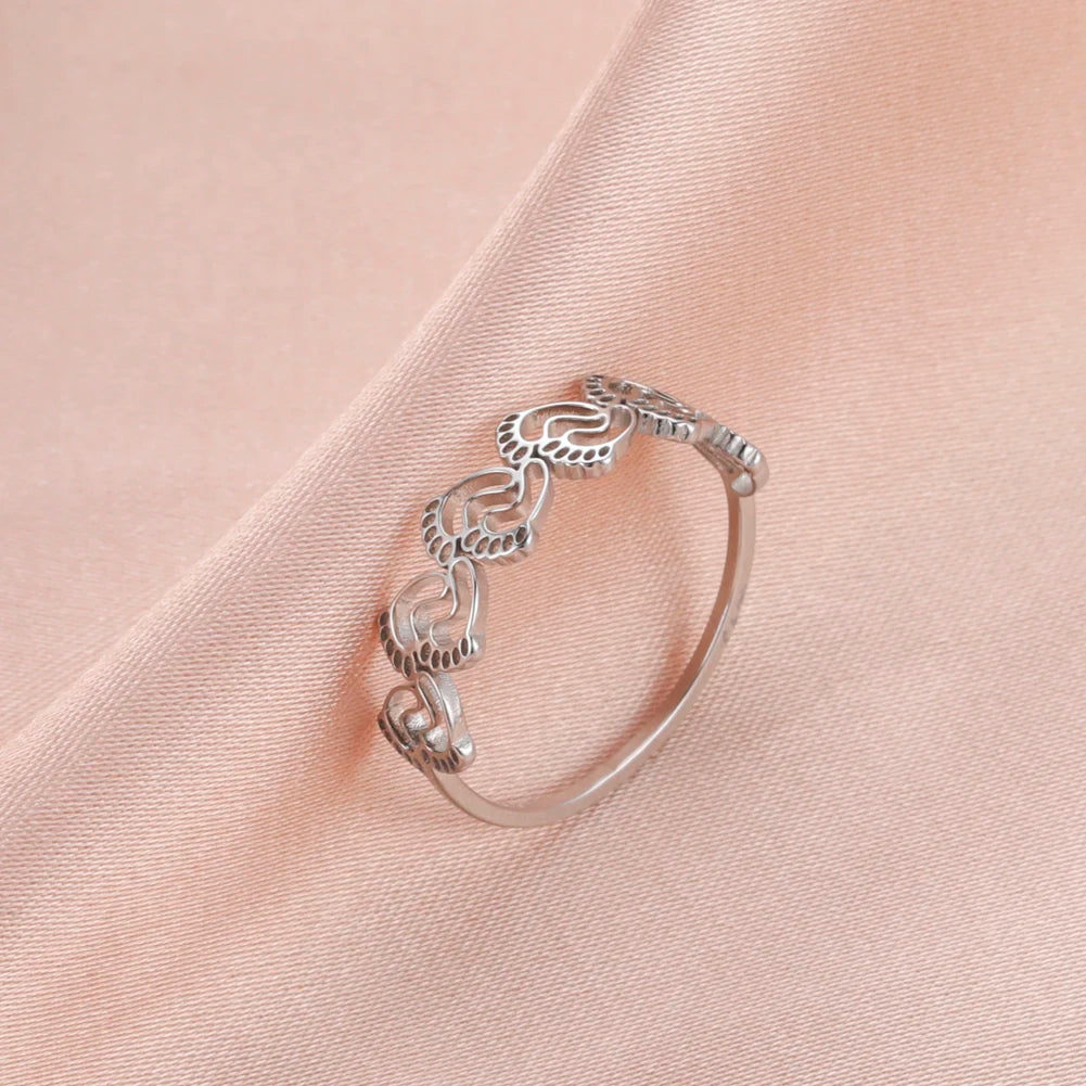 Stainless Steel Women's Ring