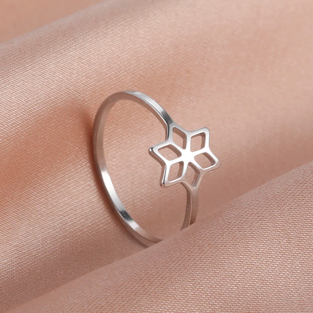 Stainless Steel Women's Ring