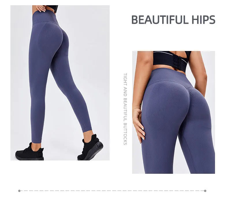 Seamless High Waist Yoga Pants.