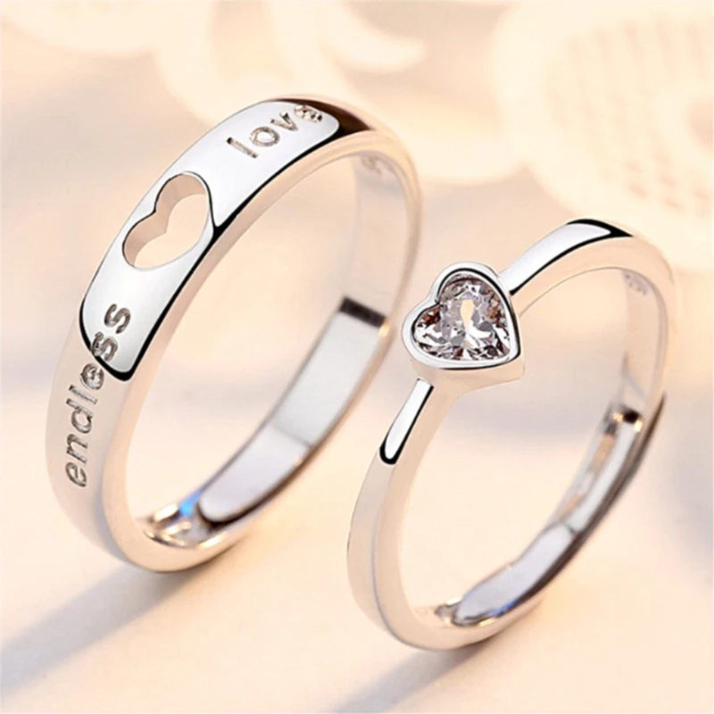 Sun Moon Adjustable Open Ring