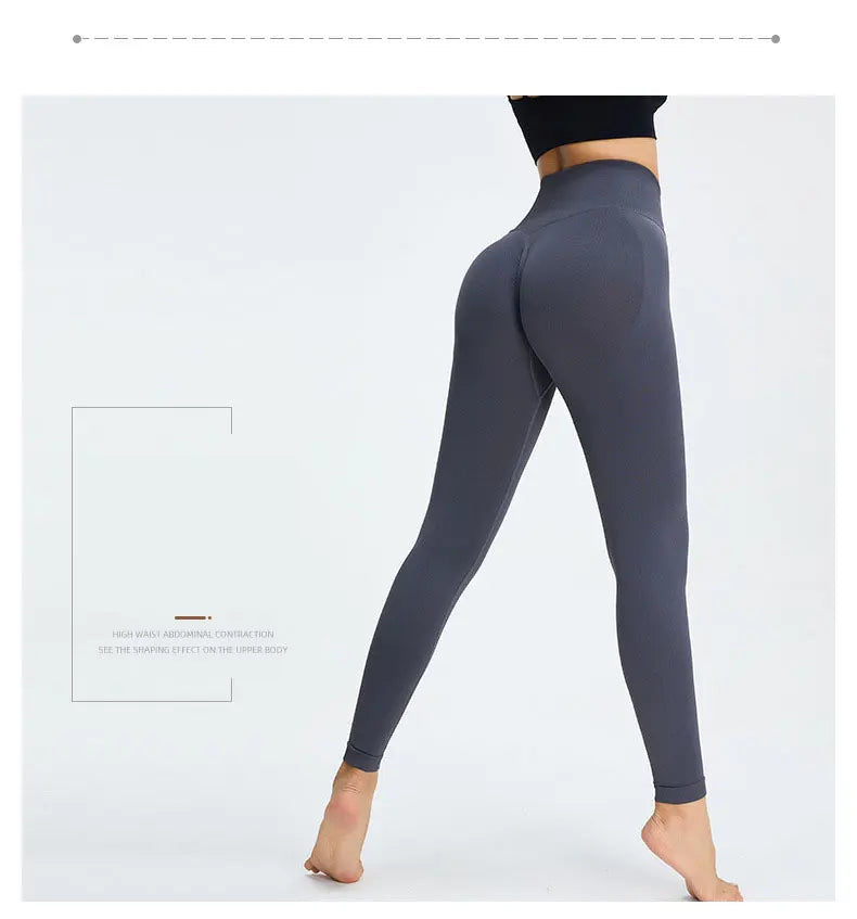 Seamless High Waist Yoga Pants.