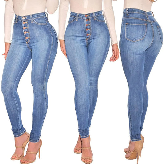 Skinny Colombian Jeans For Women 2024 High Waist.