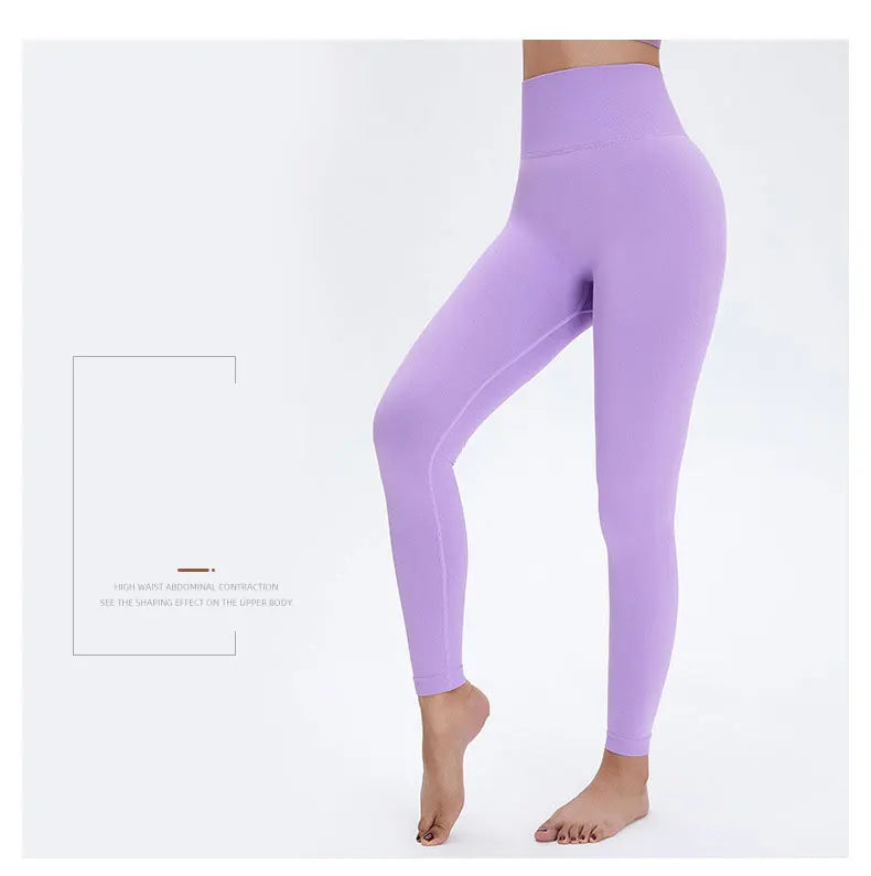 Seamless High Waist Yoga Pants.