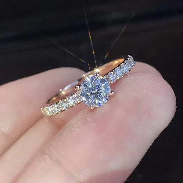 Shiny Crystal Ring