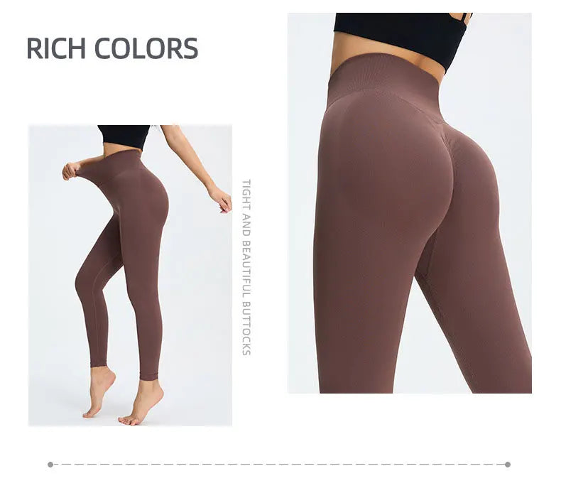 Seamless High Waist Yoga Pants.