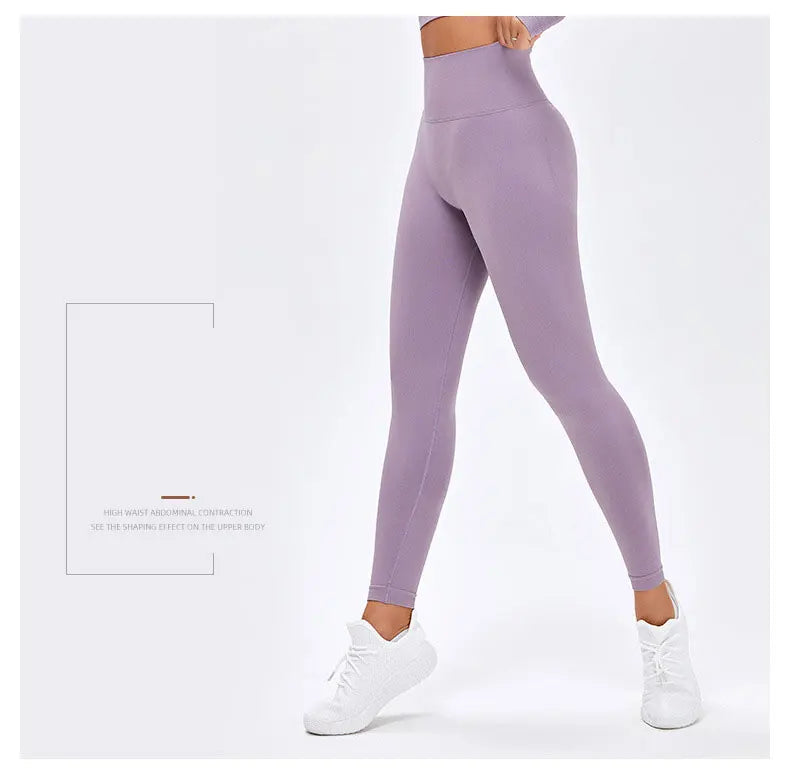 Seamless High Waist Yoga Pants.