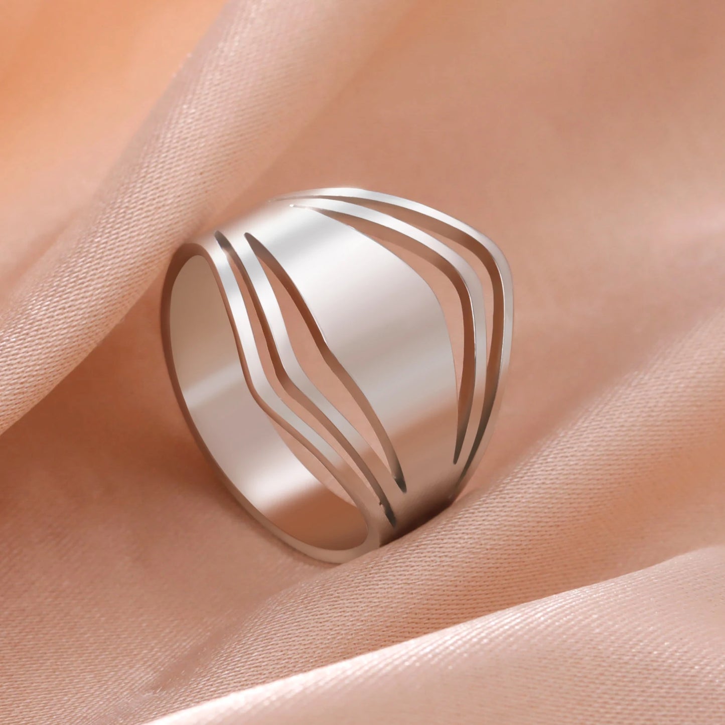 Stainless Steel Women's Ring