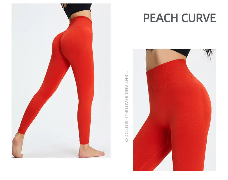 Seamless High Waist Yoga Pants.