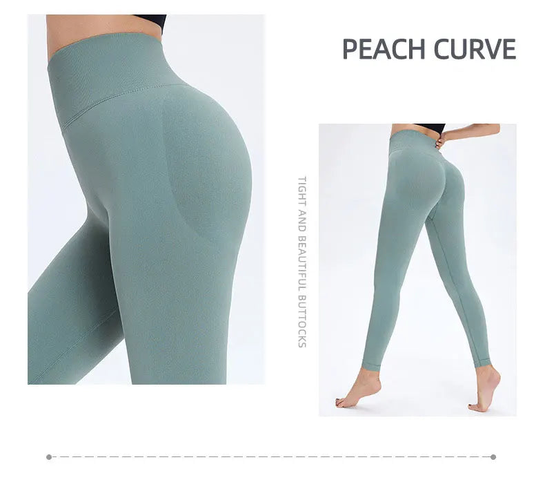 Seamless High Waist Yoga Pants.