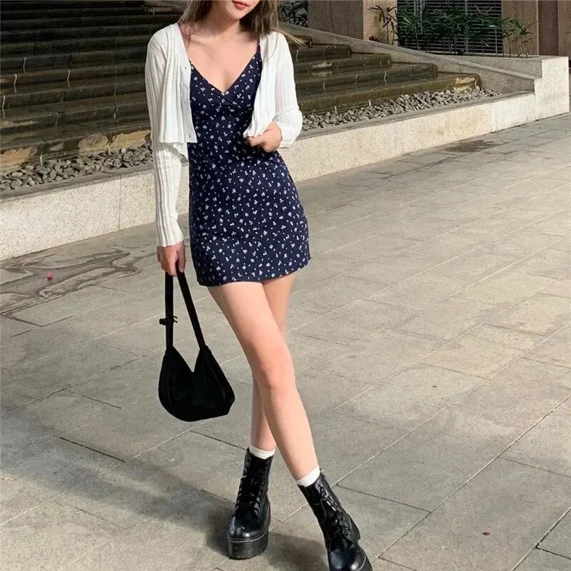 Sundress Casual Summer Comfortable Sexy V Neck