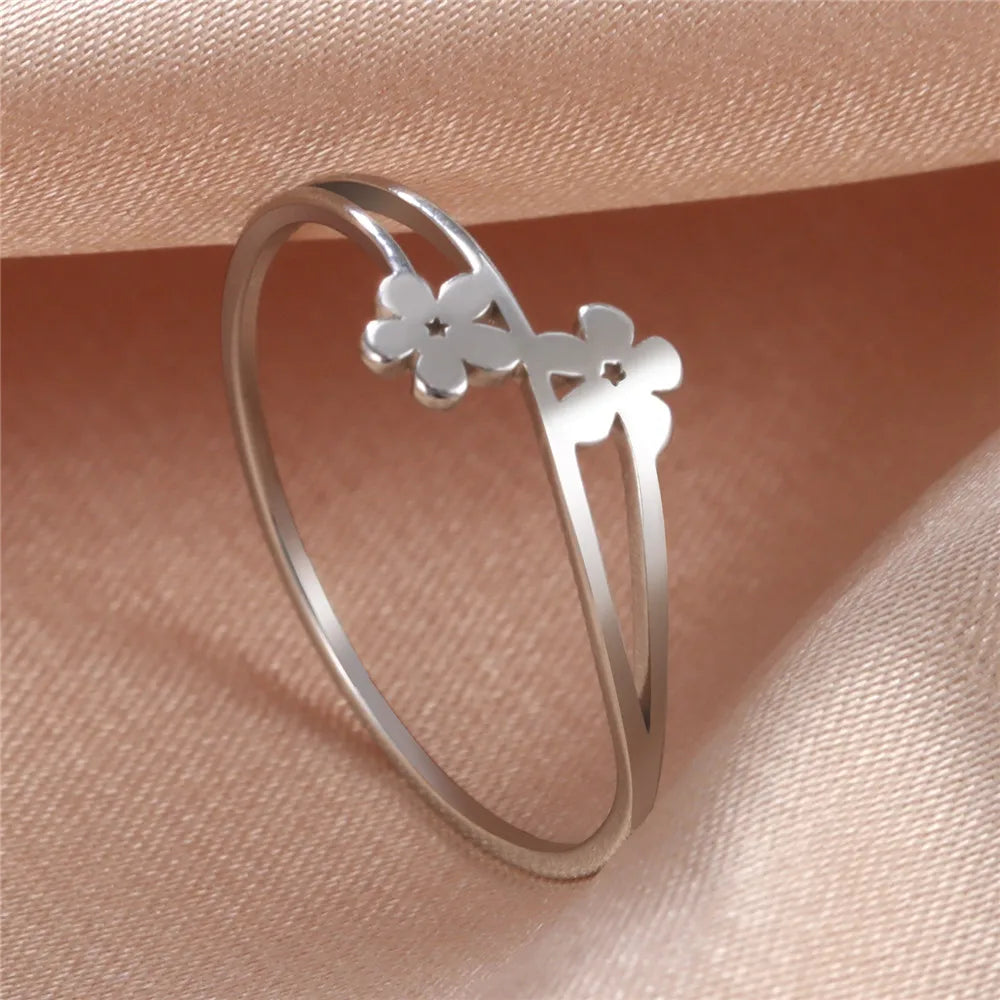 Stainless Steel Women's Ring