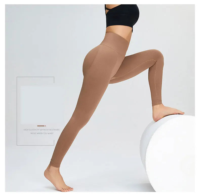 Seamless High Waist Yoga Pants.