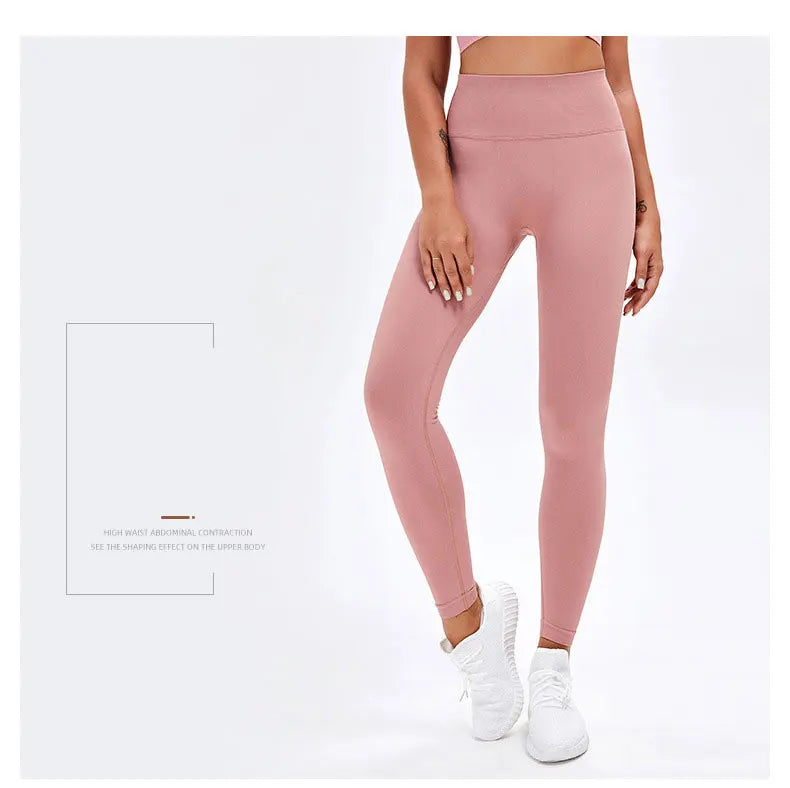 Seamless High Waist Yoga Pants.