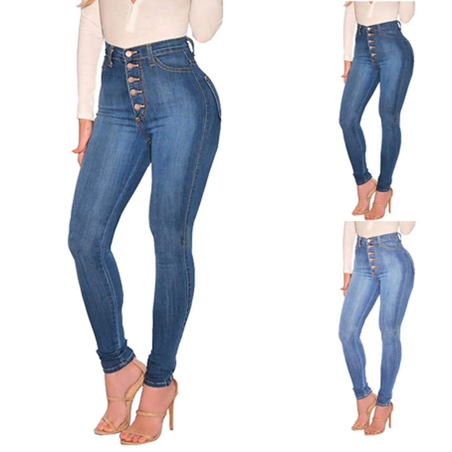 Skinny Colombian Jeans For Women 2024 High Waist.