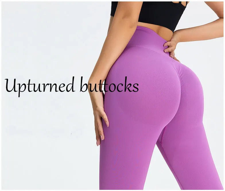 Seamless High Waist Yoga Pants.