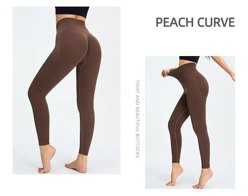 Seamless High Waist Yoga Pants.