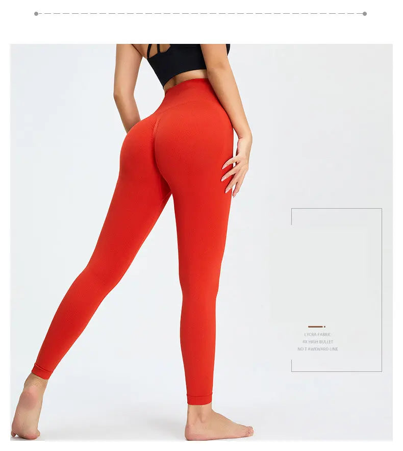 Seamless High Waist Yoga Pants.