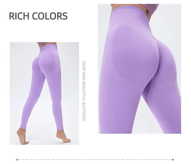 Seamless High Waist Yoga Pants.