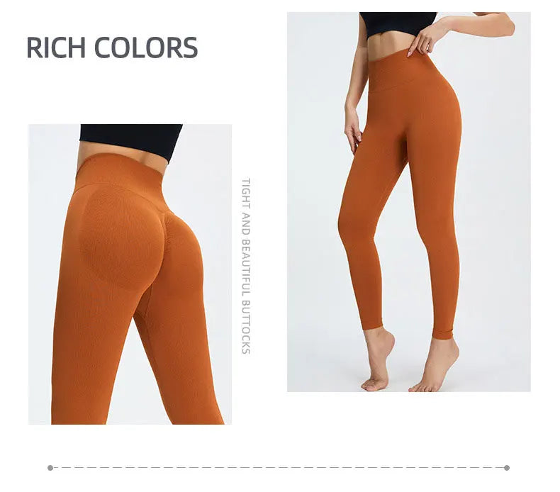 Seamless High Waist Yoga Pants.