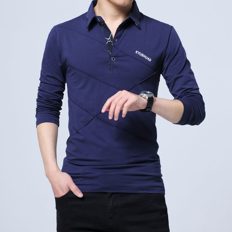 Slim Fit Long Sleeved Tops