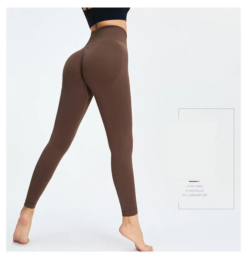 Seamless High Waist Yoga Pants.