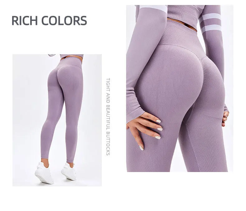 Seamless High Waist Yoga Pants.