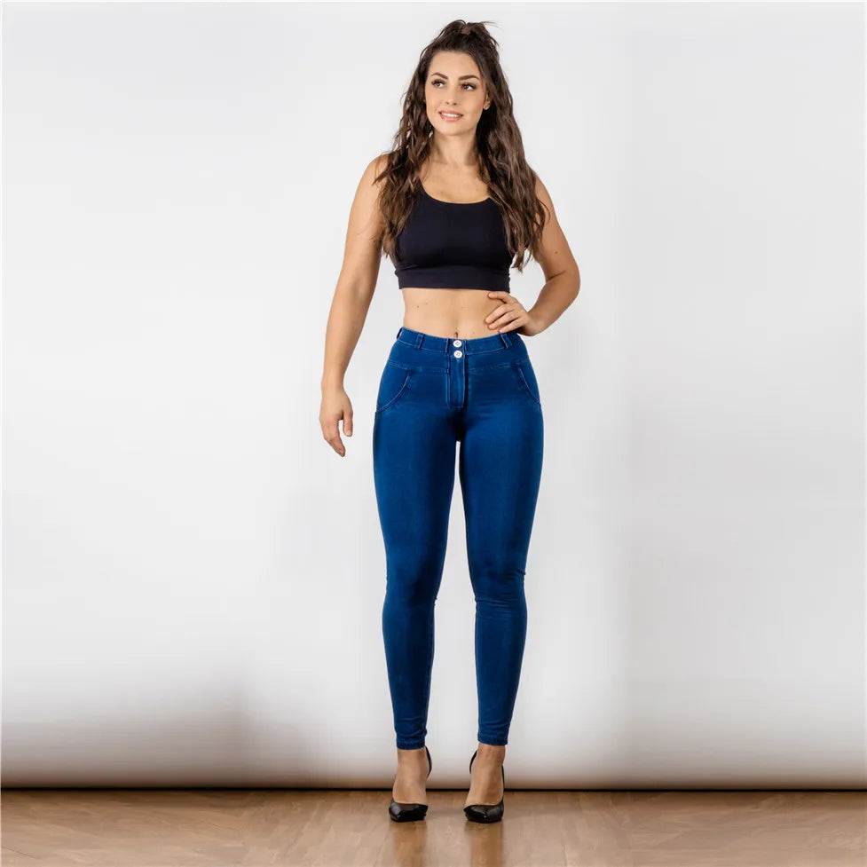 Butt Lift Jeans Stretch Shapewear For Women Tight Colombians Vintage Jeans